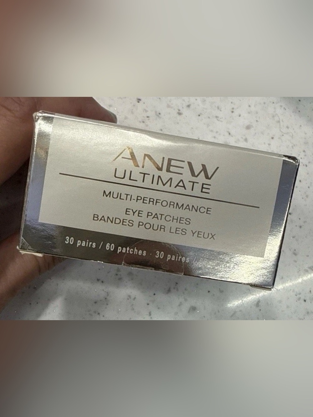 NEW IN BOX Avon Anew Ultimate Multi-Performance Eye Patches 60 Patches, 30 Pairs